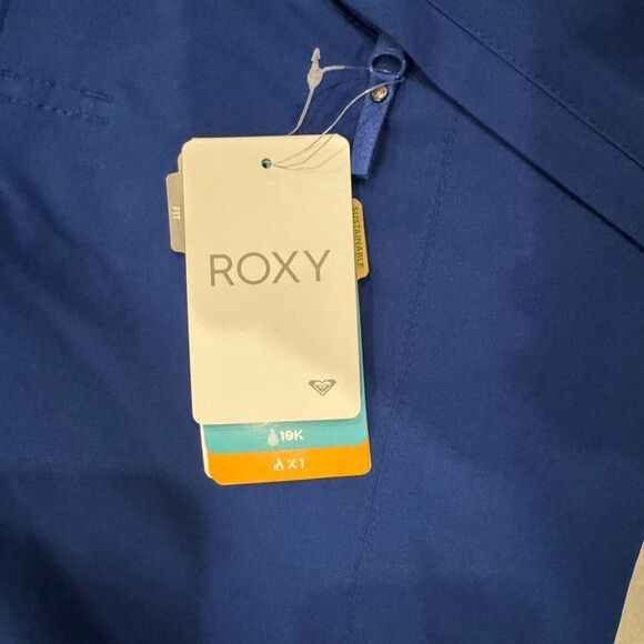 NWT Roxy Womens Spiral Snow Pants Blue Regular Fit Ski Snowboard Medium NEW - Picture 6 of 10